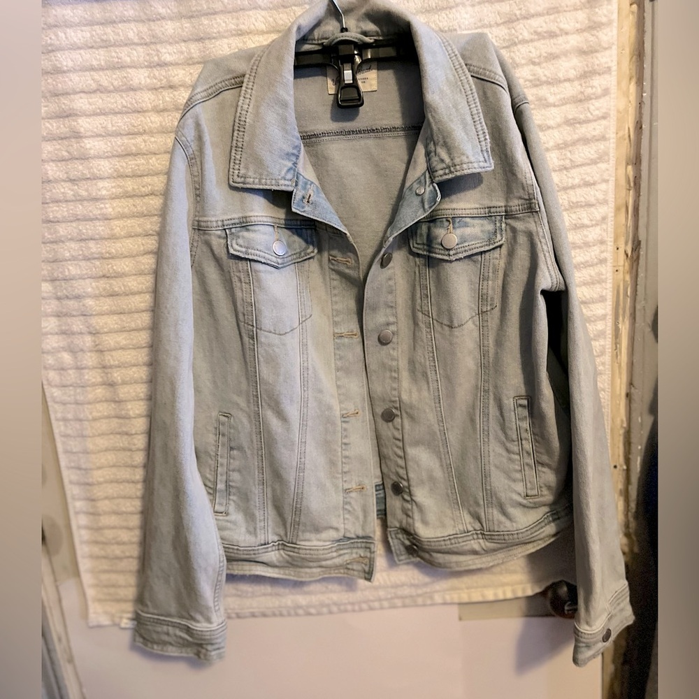 Light blue jean jacket